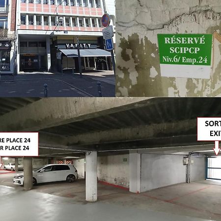Studio Fonctionnel Au Coeur De Lille Avec Parking Exterior foto
