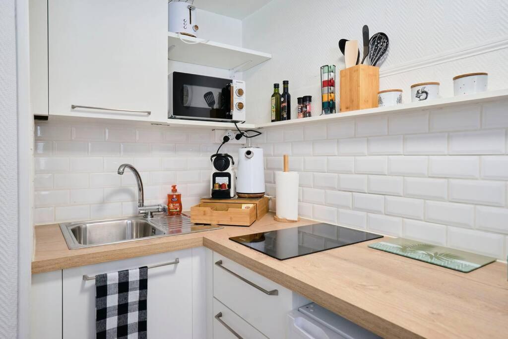 Studio Fonctionnel Au Coeur De Lille Avec Parking Exterior foto